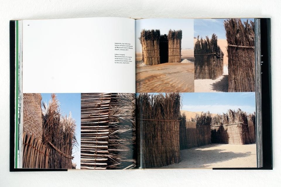 Sandra Piesik, <em>Arish: Palm-Leaf Architecture</em>, Thames & Hudson, Londra 2012. Vista pagine interne