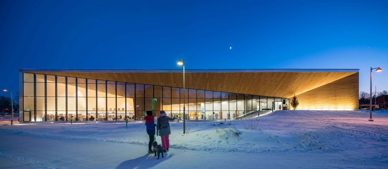 Finland. Libraries are our place of freedom - Domus