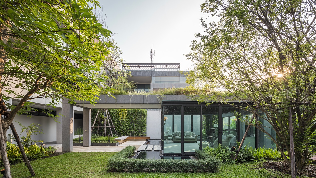 Designed by EKAR Architects in Bangkok, this contemporary house ...