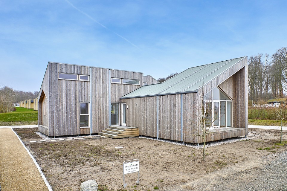 Designed by Een Til Een in Middelfart, The Biological House uses waste ...