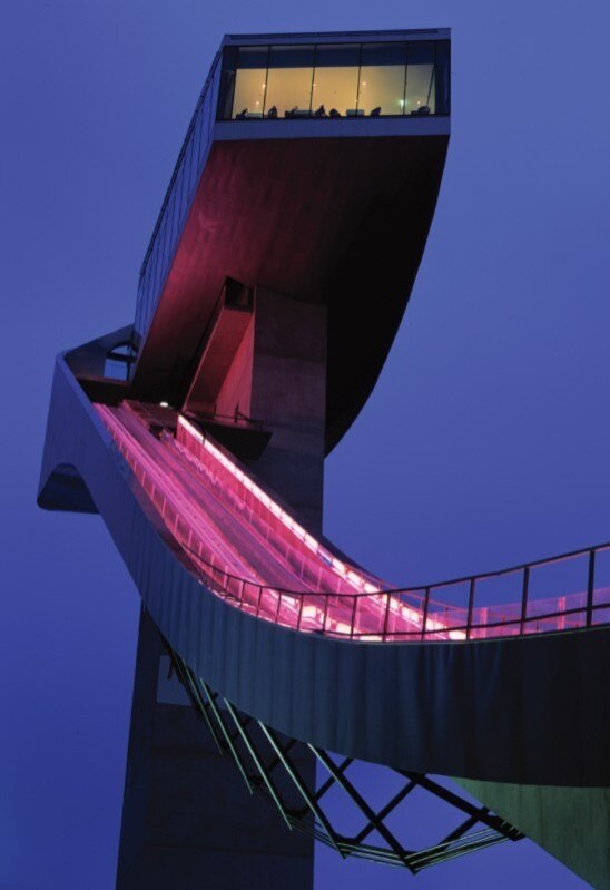 Afraid of flying? Zaha Hadid’s ski jump in Innsbruck