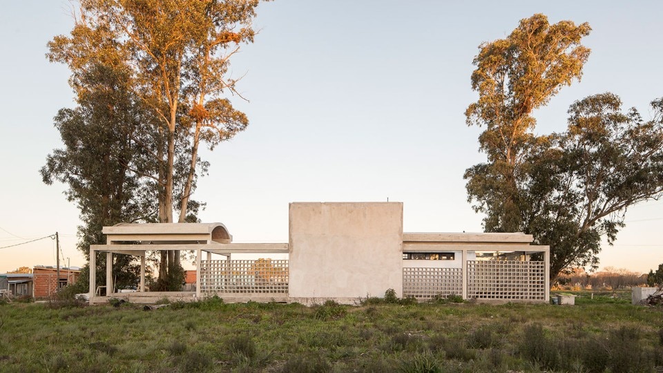 Casa Luisina, an adaptable infrastructure in concrete and brick vaults