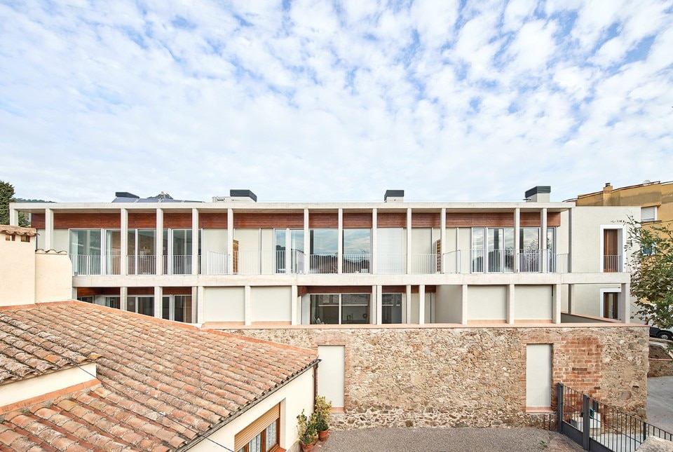 Combination of raw materials for six apartments in Cabrera de Mar