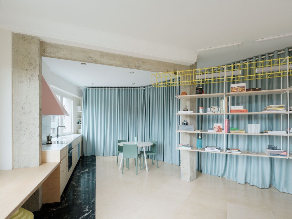 The free and unpredictable personality of an apartment in Bilbao