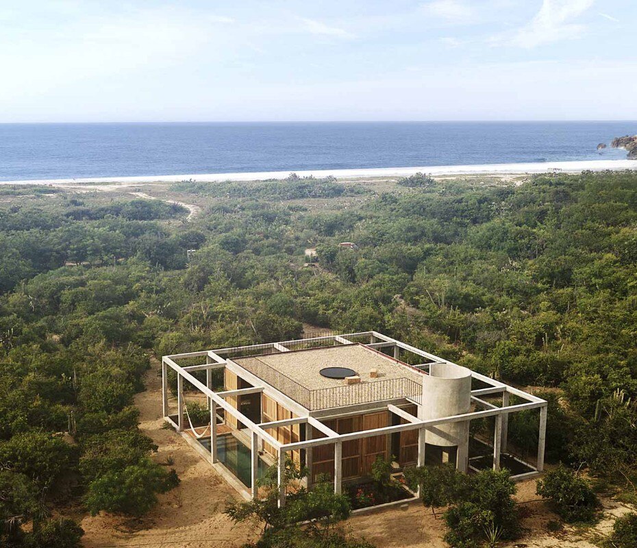 A house fusing with nature in Puerto Escondido