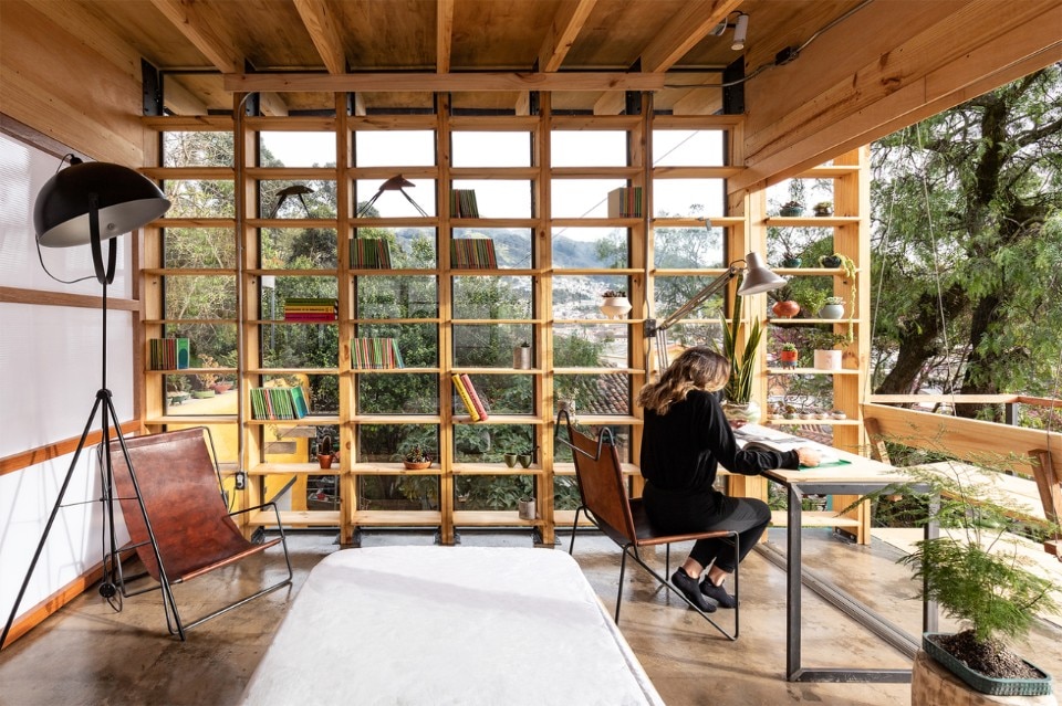 The refuge-room of a Covid researcher in Quito