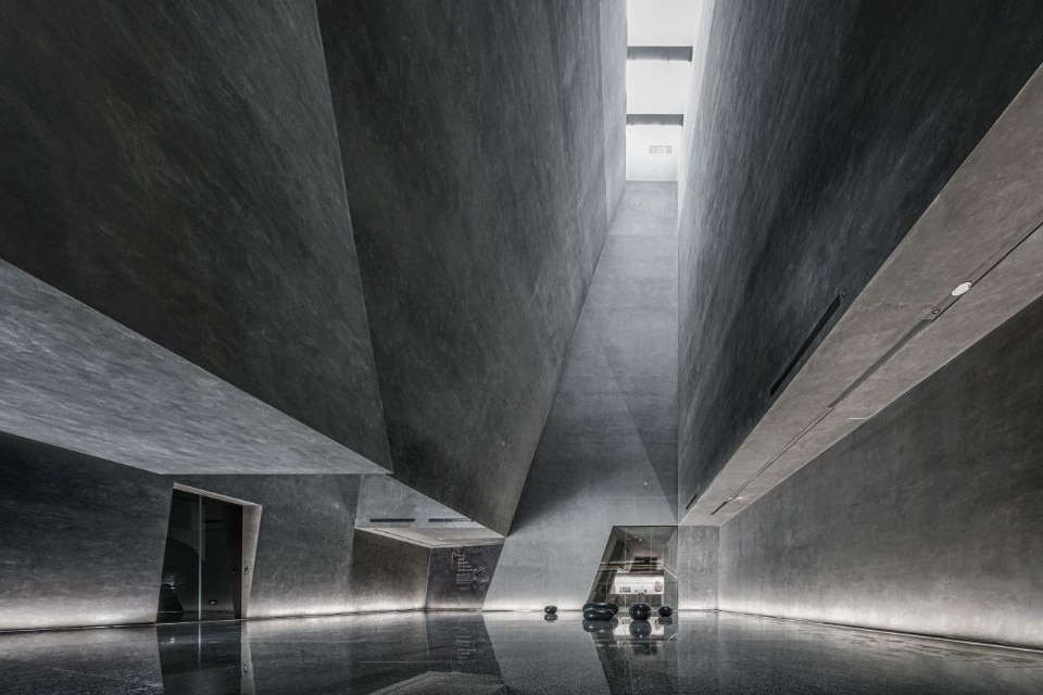 A fossil museum in China inspired by the geometry of crystals