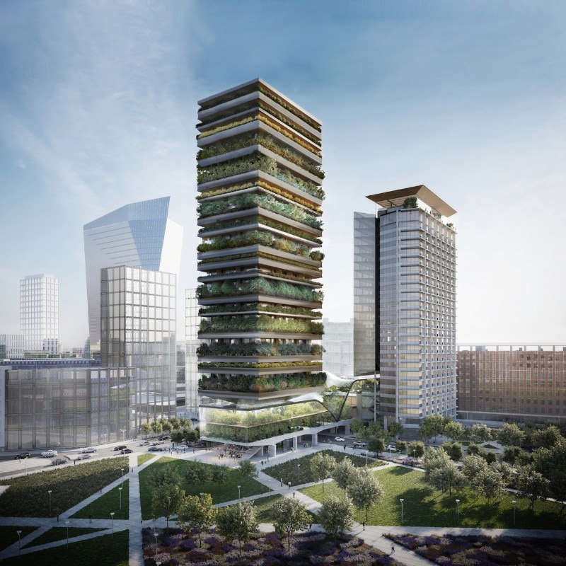 The botanical tower by Stefano Boeri and Diller Scofidio + Renfro for Pirelli 39