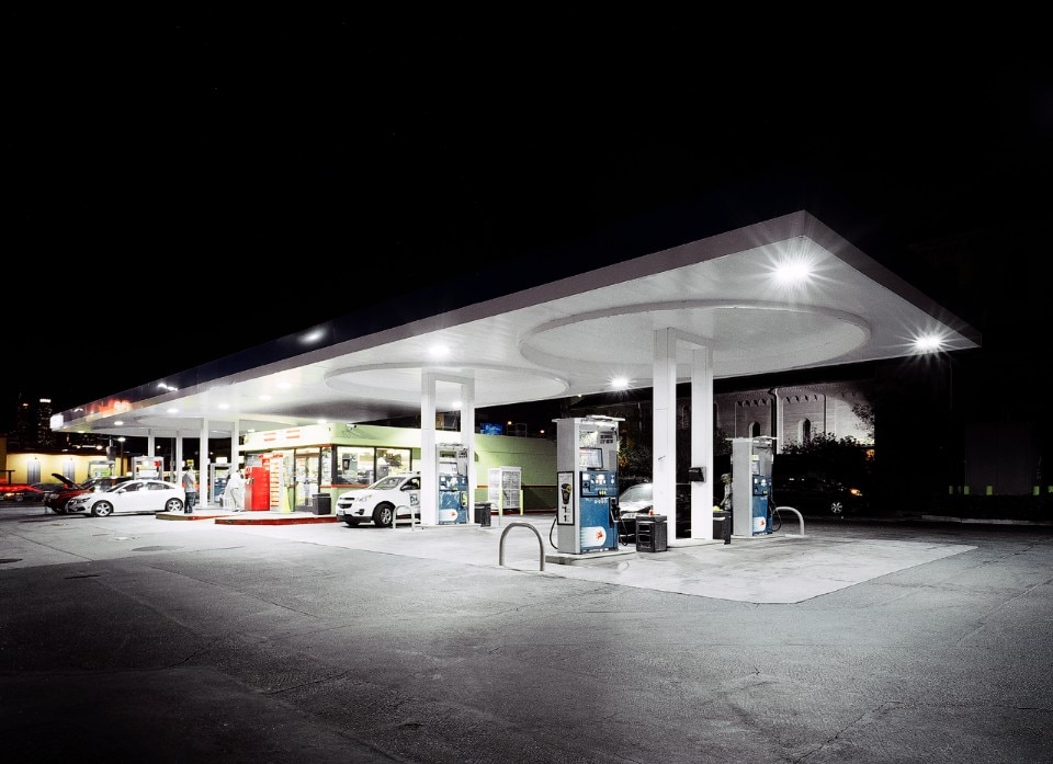 The gas stations that Eliot Noyes designed for Mobil Oil