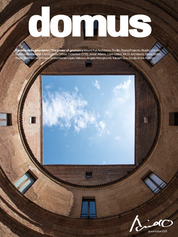 Domus 1058 is on newsstands. An issue dedicated to shapes, solids and geometries