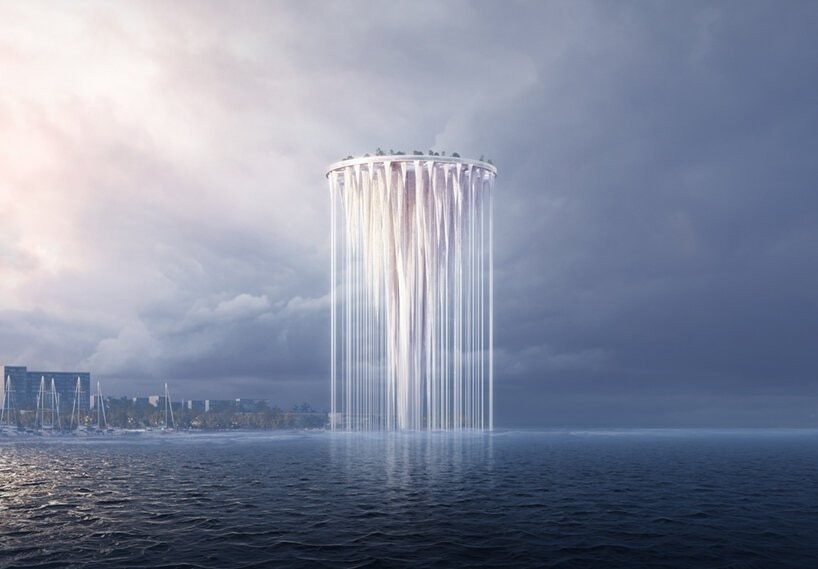 An ethereal tower in Shenzhen’s bay, the image of a future world