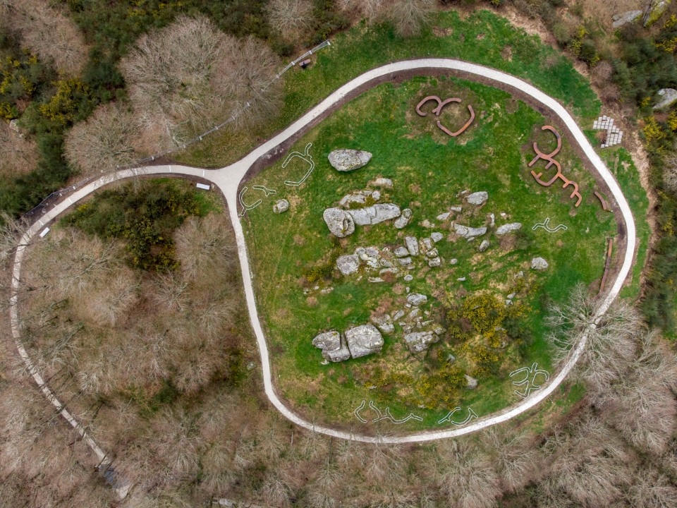 Rediscovering Roman and Celtic ruins among stones and forests