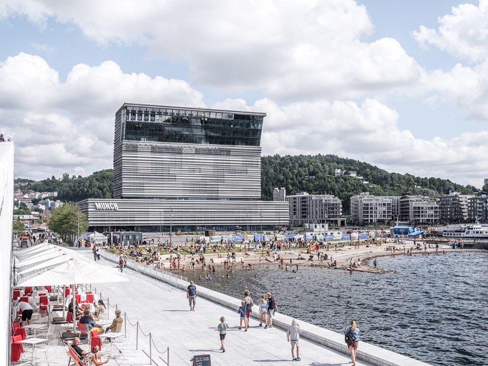 As an abstract totem, the new Munch Museum lands on Oslo’s waterfront