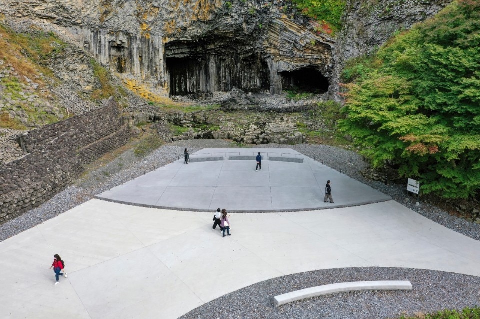 A natural park in Japan to admire ancient geological sculptures