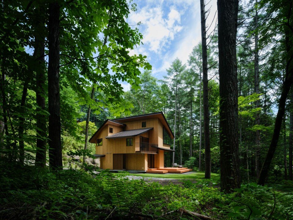 A holiday home in the heart of the Japanese forest