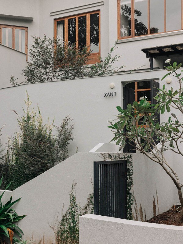 A house near Goa, nestled around an enclosed garden