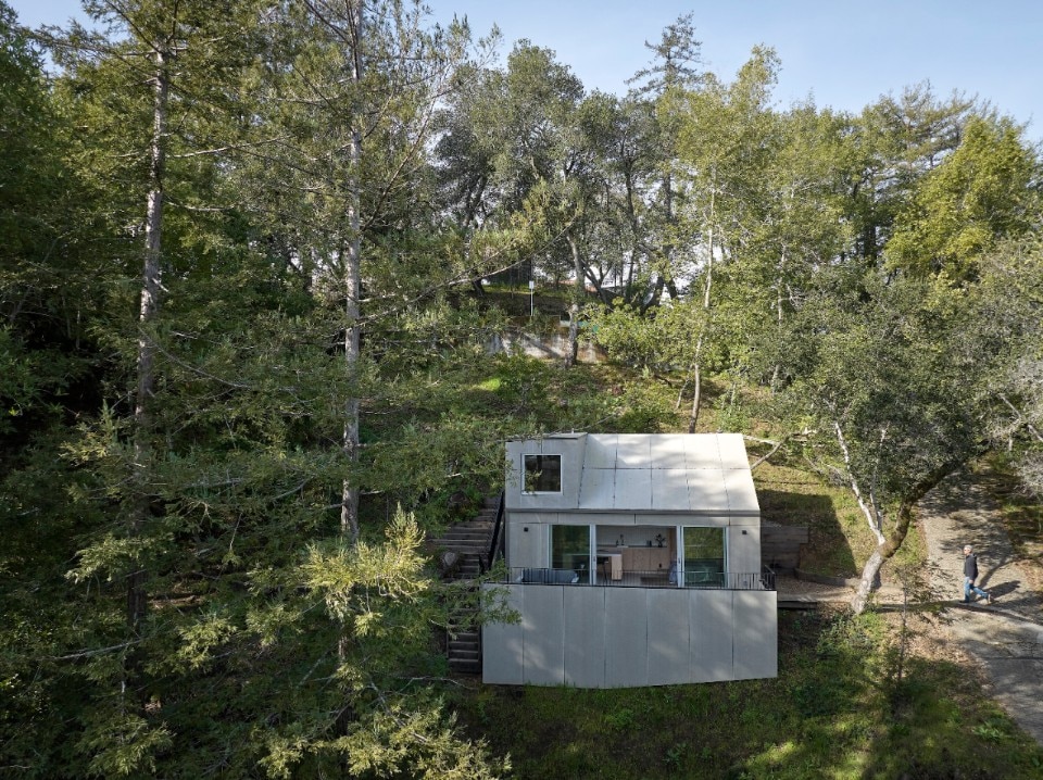 Tiny house in the forests of California