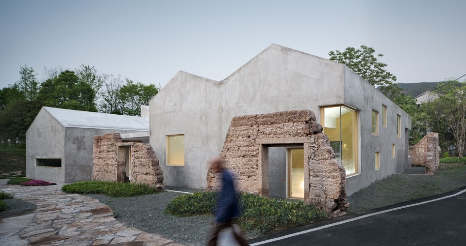 New community architecture in China created from rammed earth ruins