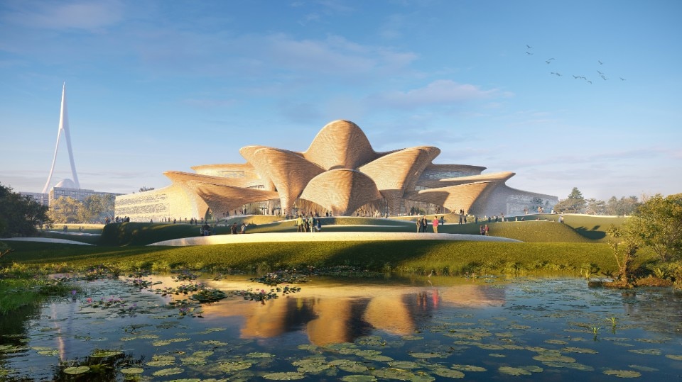 Zaha Hadid Architects reveals design for cultural centre in Uzbekistan