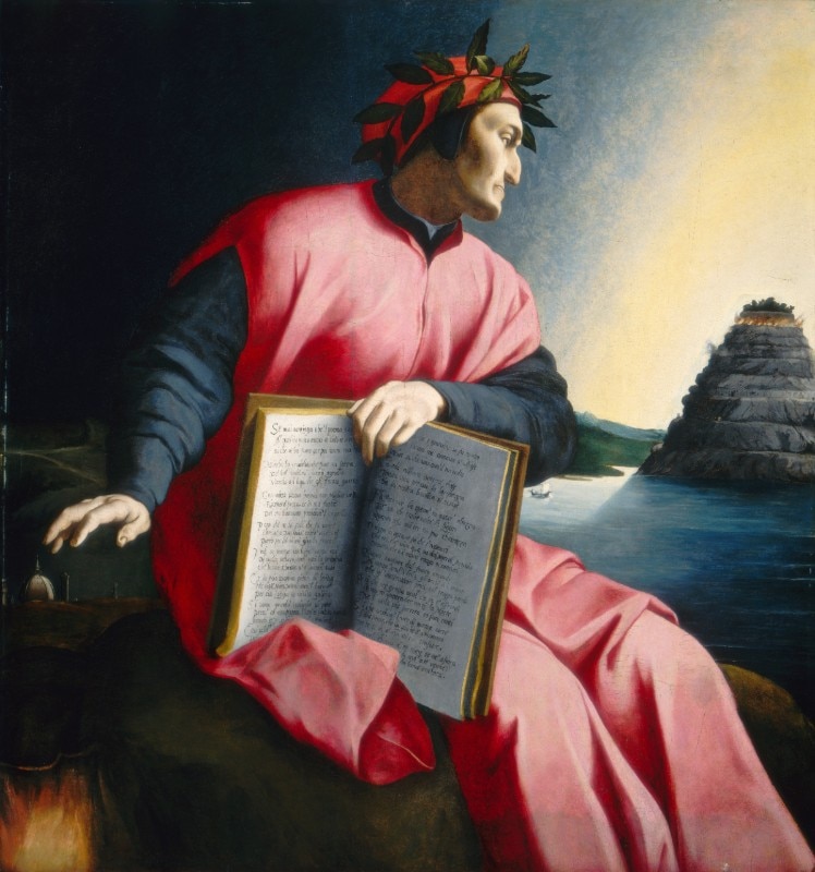 The portrait of Dante