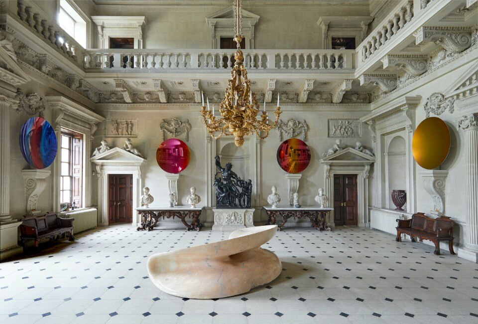 Anish Kapoor’s works on display at Houghton Hall