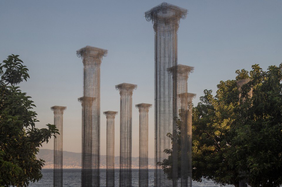 Edoardo Tresoldi presents his new installation on the seafront of Reggio Calabria