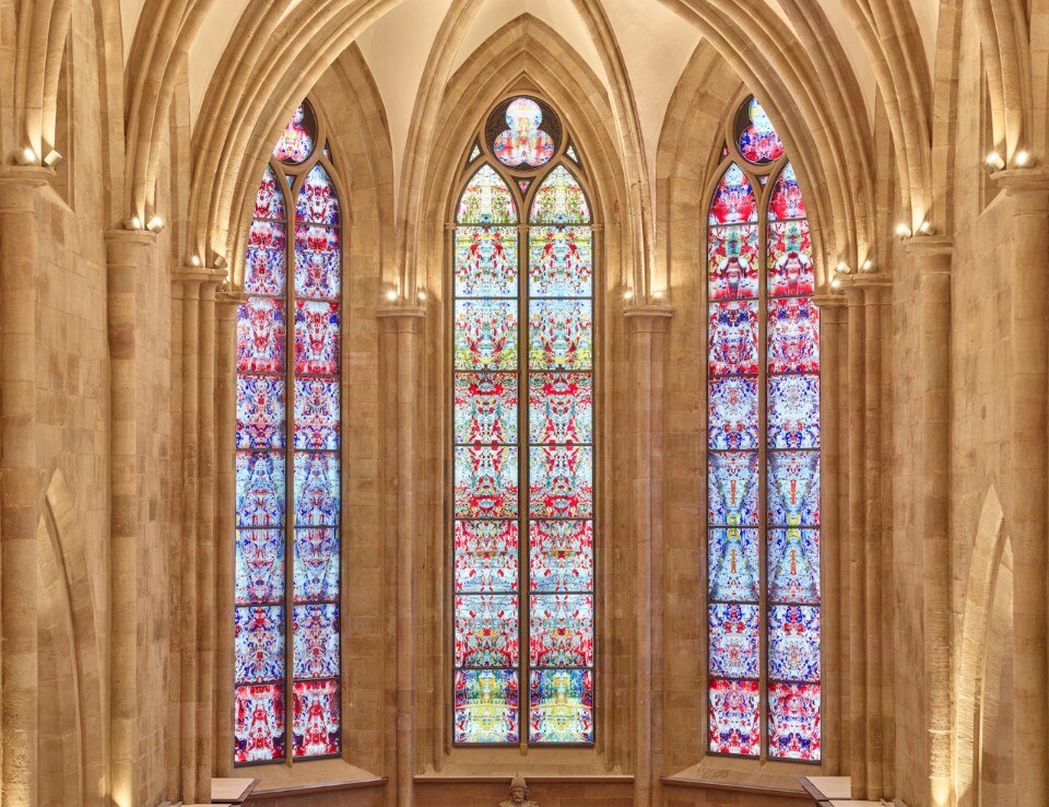 Gerhard Richter’s last large stained glass windows, in the oldest monastery in Germany