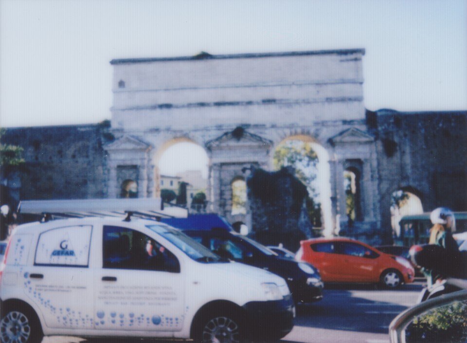 The edges of Rome through instant photos and a mixtape