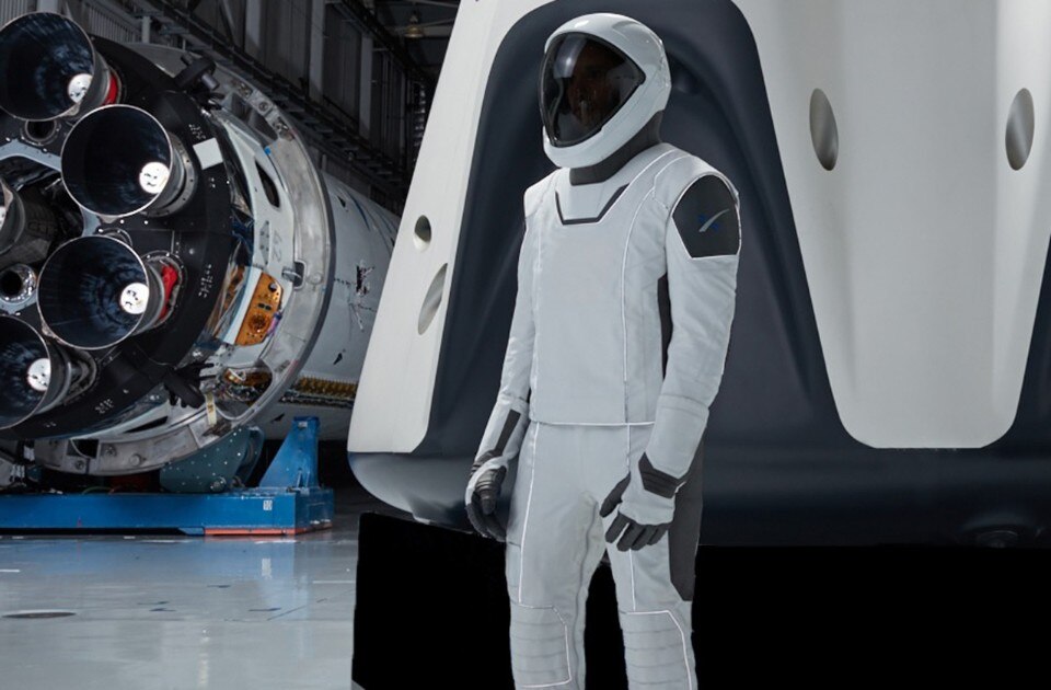 The new spacesuits of American astronauts