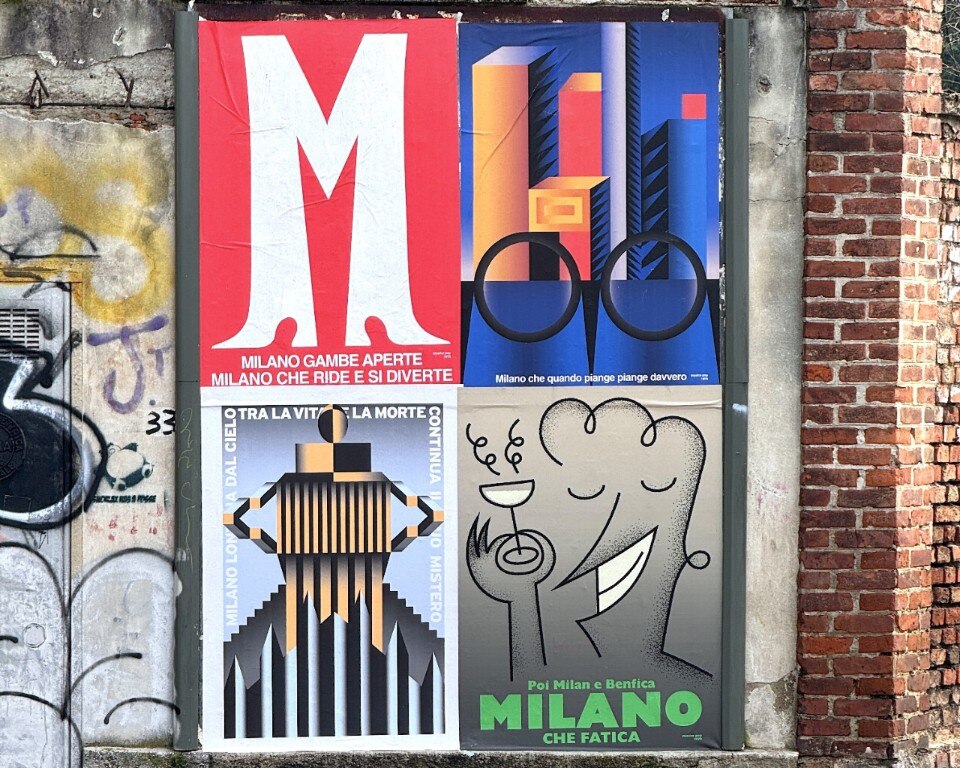 Exploring Milan through songs and graphic design