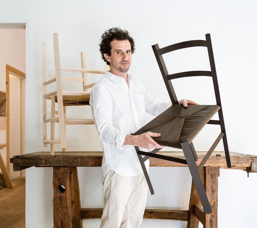 The ‘trattoria’ chair according to Francesco Faccin