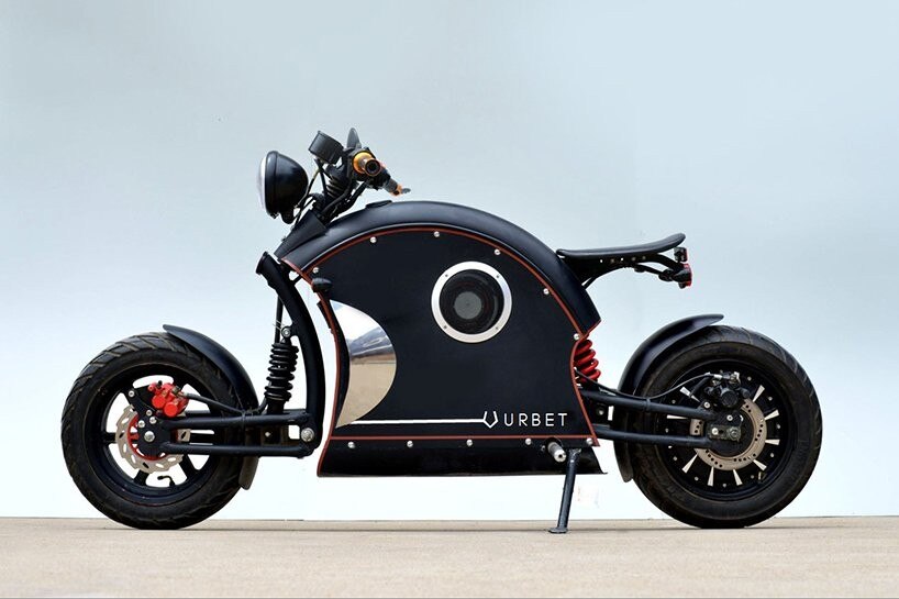 With the Urbet Ego, electric mobility meets steampunk design