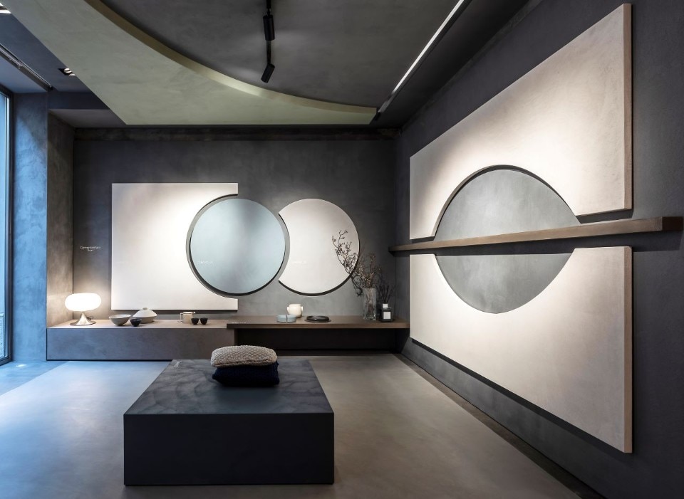 The textural power of clay is on display in the HDsurface showroom