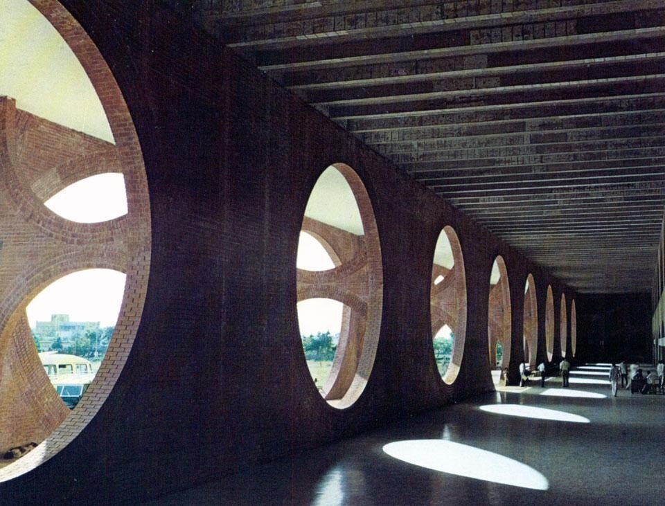 Louis Kahn in Dhaka, from the Domus archive