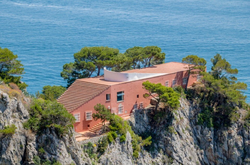 All the lives of Villa Malaparte in Capri