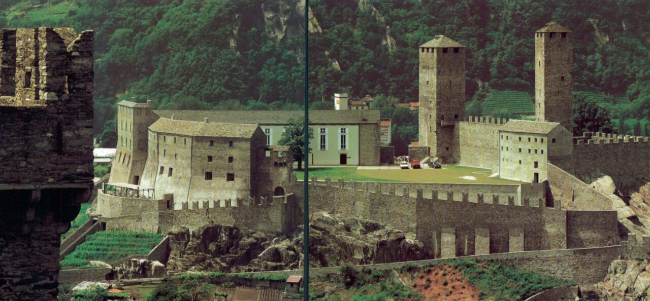 Restoring a rocky hill: the Castelgrande in Bellinzona, by Aurelio Galfetti