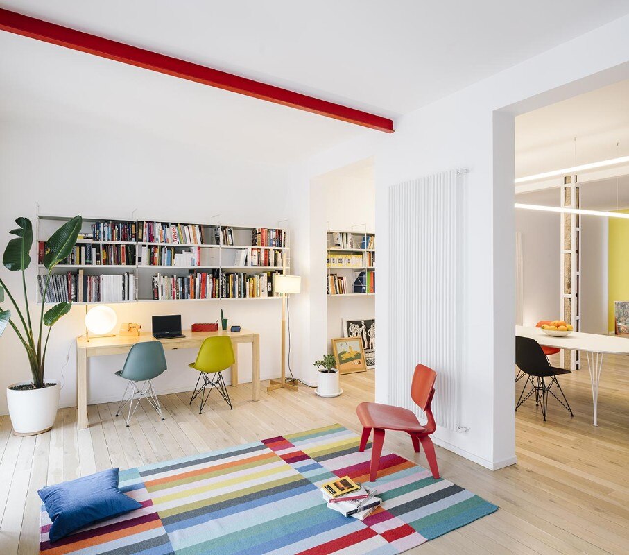 A bachelor house in Madrid