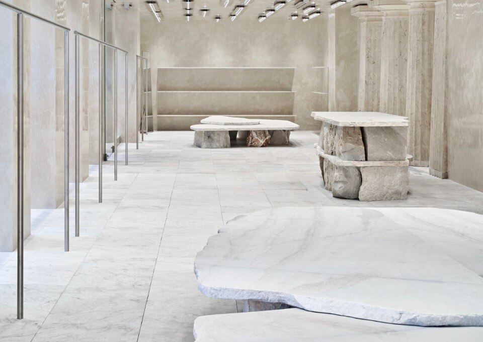 Stockholm. Acne Studios new store is a tribute to white marble