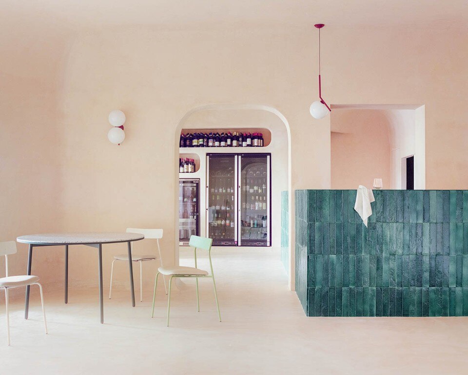 A restaurant in Sardinia is inspired by its natural context