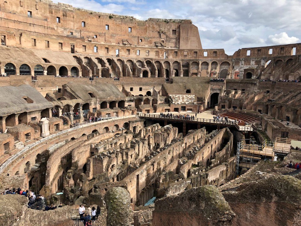 Colosseum, the ancient Arena of Gladiators will have a mechanized floor