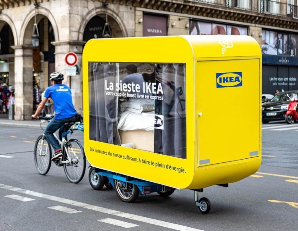 IKEA introduces movable sleeping capsules in Paris