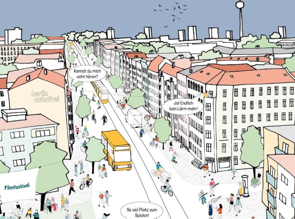 Berlin proposes world’s largest car-free zone in a city