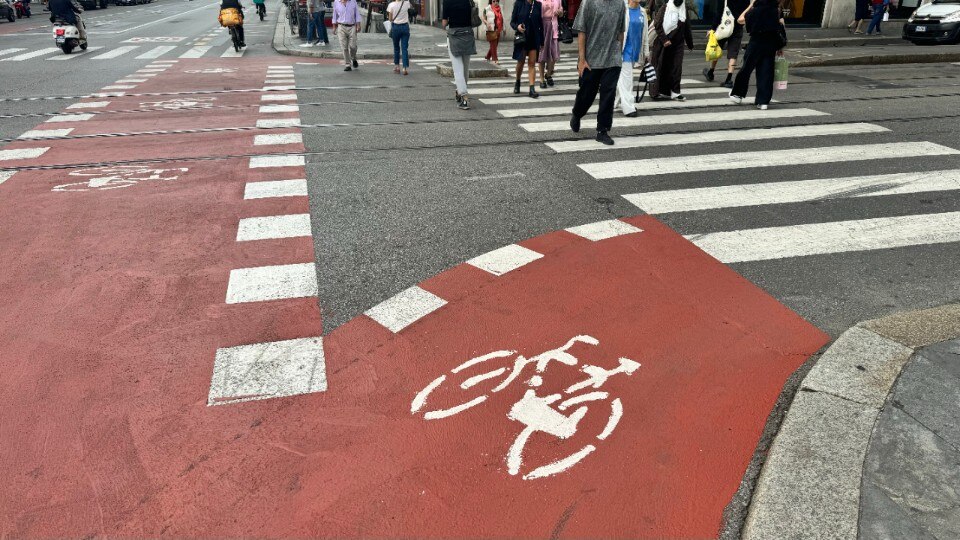 Coloured intersections are finally aligning Milan with other major cities in the world