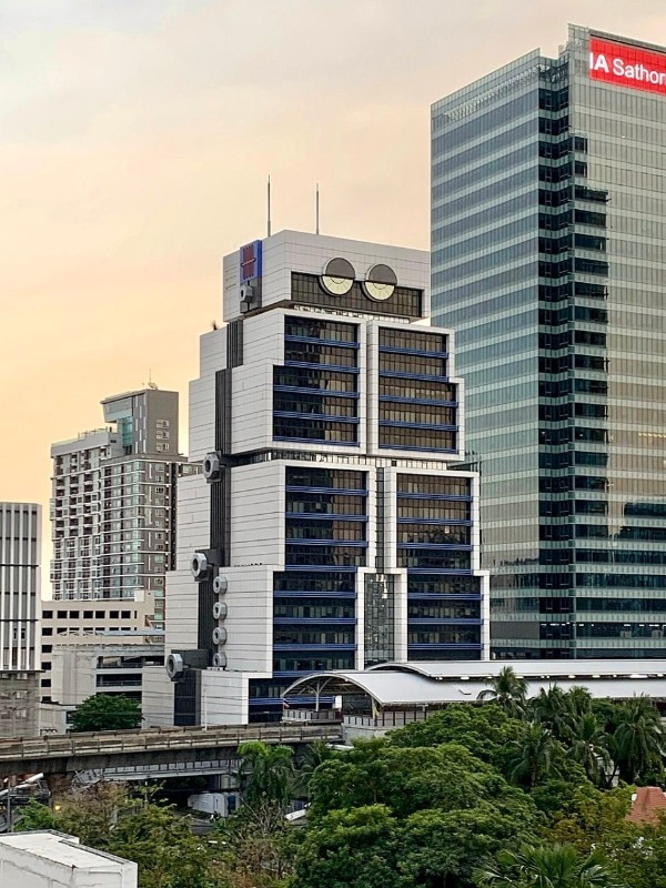 The restoration of Bangkok’s iconic Robot Building has been harshly criticized