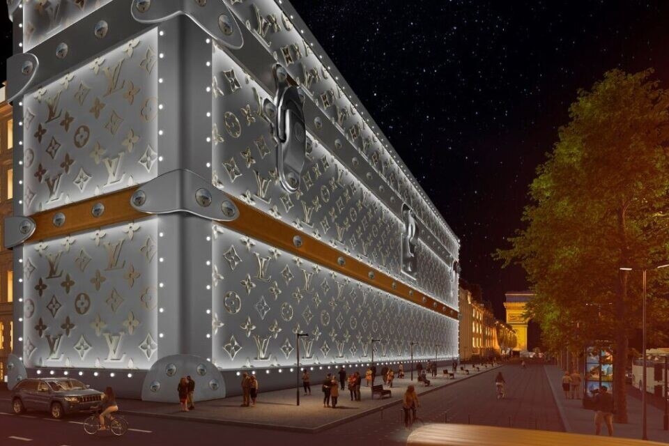 Louis Vuitton’s first Paris hotel is under construction, and sealed inside one of its trunks