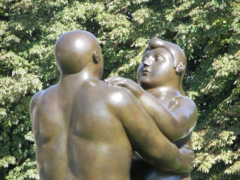 Eight sculptures by Fernando Botero in Rome for the first time