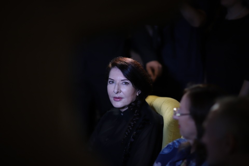 Marina Abramovic’s new project on show in Bergamo, Italy