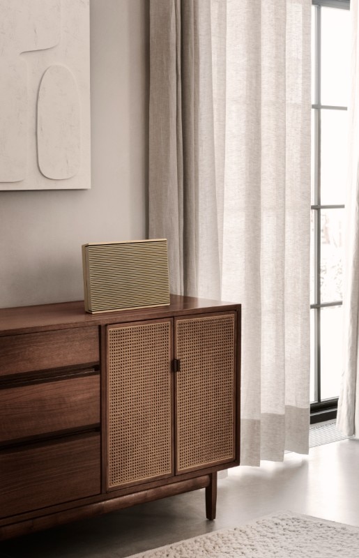 Bang & Olufsen’s new hi-tech speaker is modular, with a retro look
