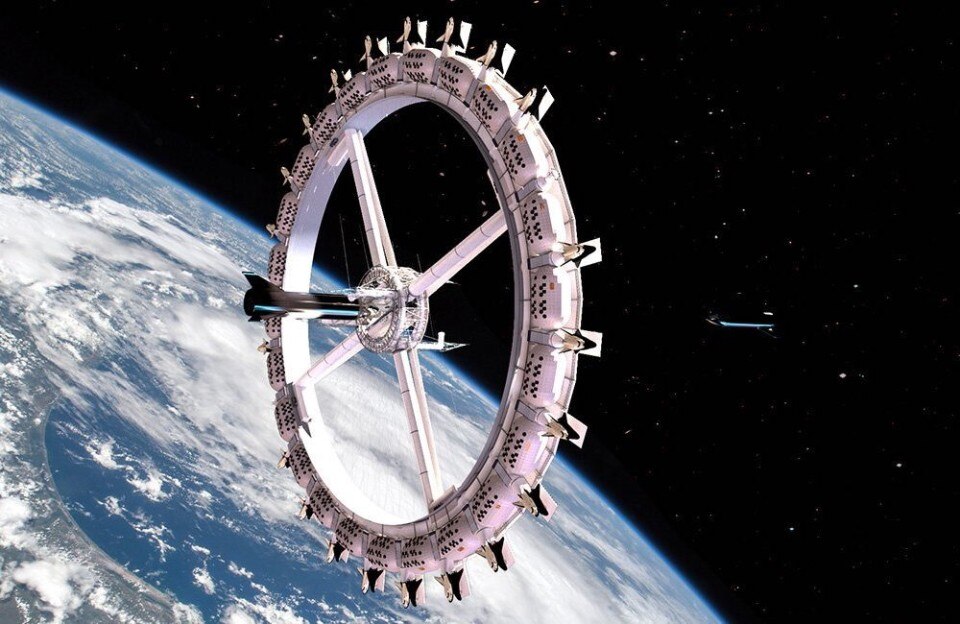 The first orbiting space hotel could be open by 2027