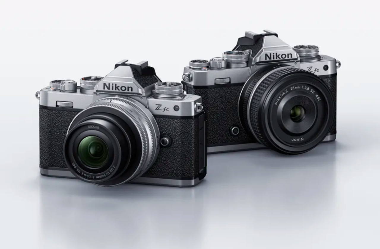 Nikon Z fc is a mirrorless camera with a vintage look